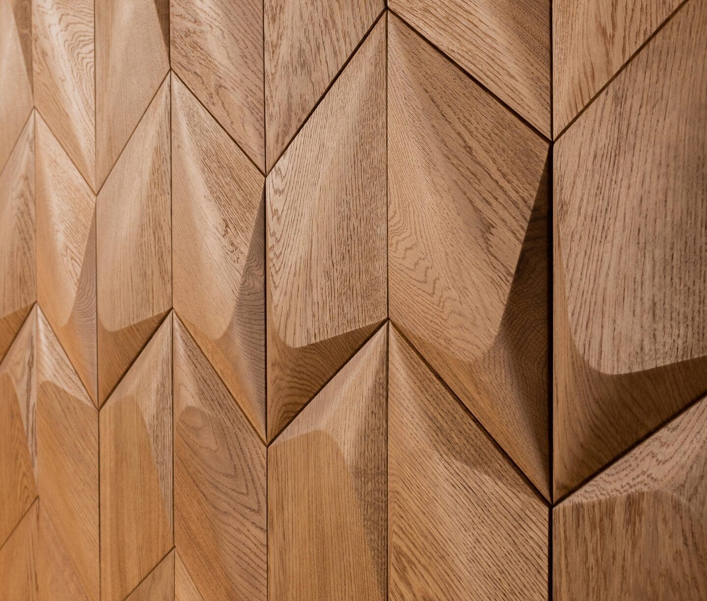 Decorative 3D wooden panels